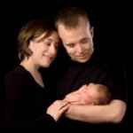 couple with baby